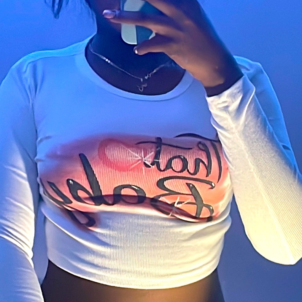 Shein 90s crop top